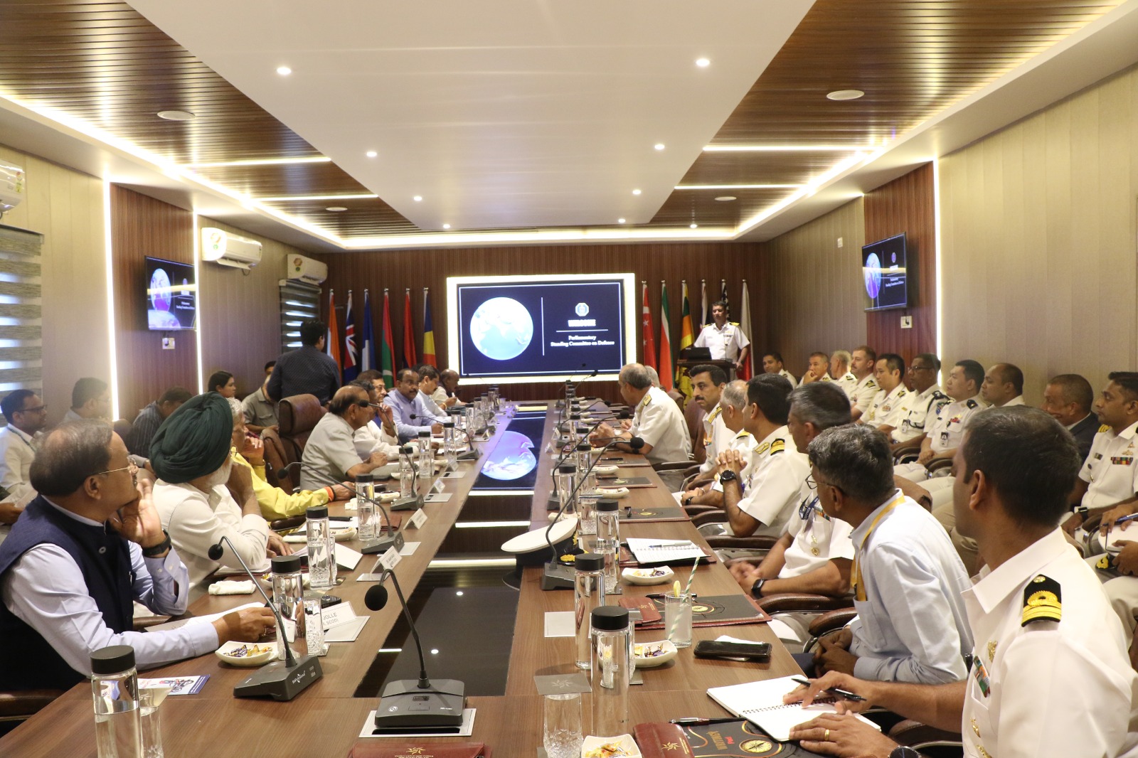 Visit of Parliamentary Standing Committee on Defence (SCOD) at IFC-IOR - 25 Aug 23