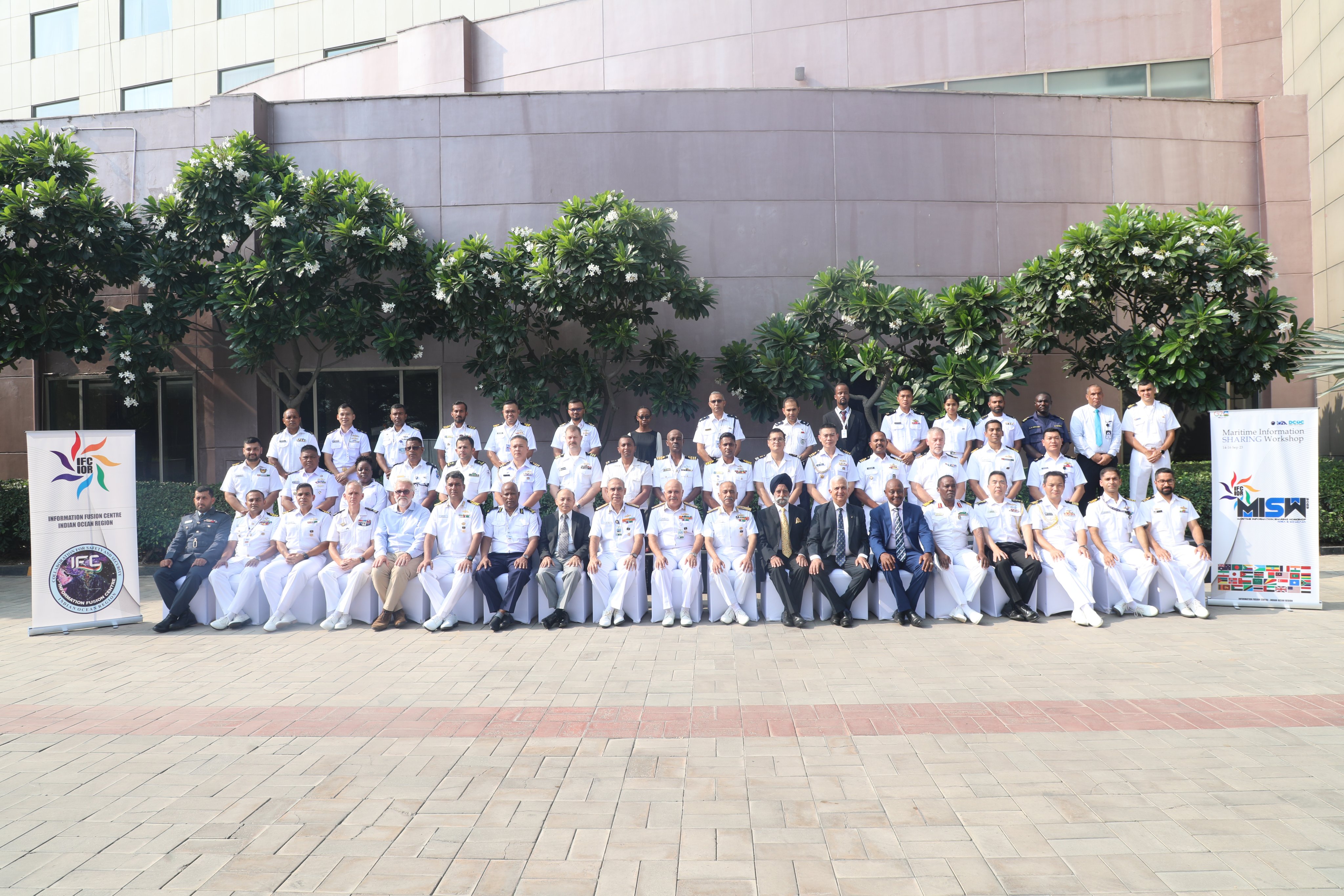 Maritime Information Sharing Workshop (MISW-23), hosted by IFC-IOR from 14 - 16 Sep 2023 for IORA and DCoC-JA member countries