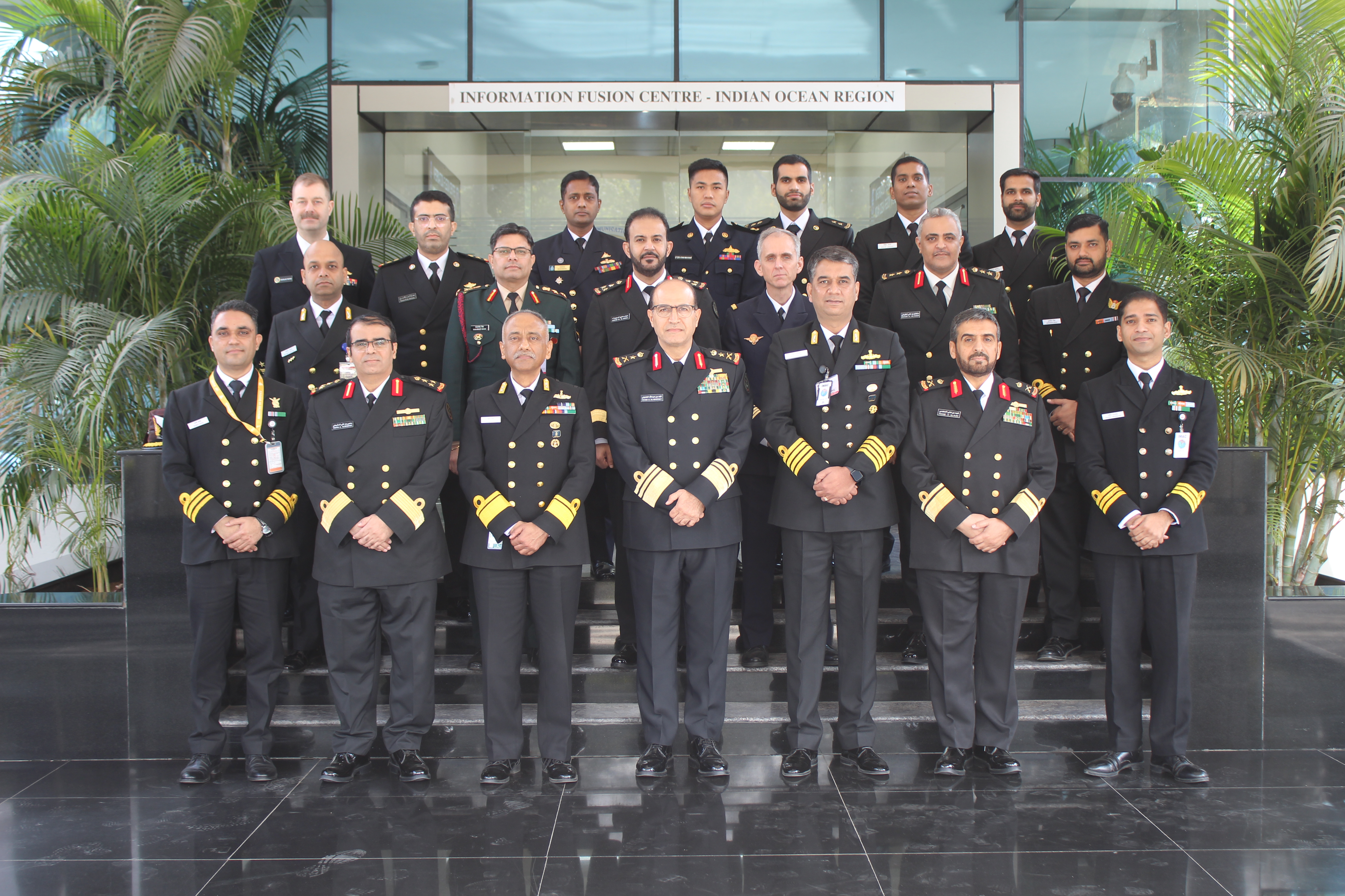 Visit of Chief of Staff, Royal Saudi Naval Forces at IFC-IOR - 12 Jan 24